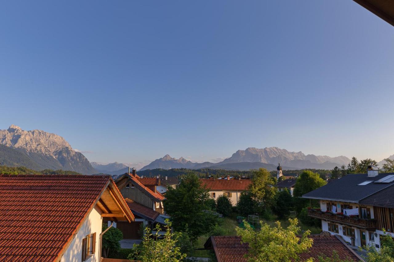 Ferienwohnungen Zum Bachl - Karwendelblick Krün Εξωτερικό φωτογραφία